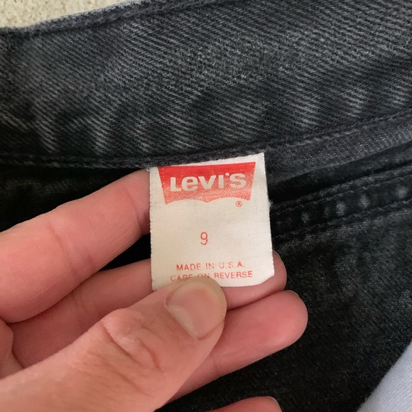 Vintage Levi’s Faded Black 512 High Waisted Jeans - Picture 3 of 8